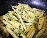 じゃがいものあおさ炒め作り方6写真