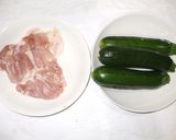 ズッキーニ炒め♪簡単漢方夏の食養生作り方1写真