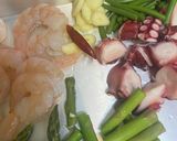 海鮮にんにく炒め作り方4写真