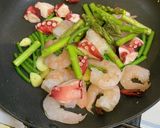 海鮮にんにく炒め作り方8写真