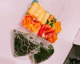 弁当　使い捨て容器　#おウチにあるもので作り方3写真