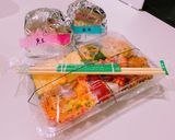 弁当　使い捨て容器　#おウチにあるもので作り方4写真