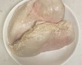 簡単！放置deしっとり！鶏ムネ肉！作り方4写真