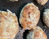 ヘルシー！鯖豆腐ハンバーグ♡作り方7写真