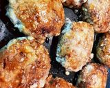 ヘルシー！鯖豆腐ハンバーグ♡作り方9写真