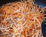 簡単!自家製なめこ入りきんぴら作り方1写真