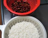 赤そら豆でお赤飯作り方1写真