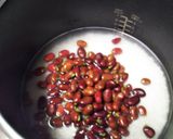 赤そら豆でお赤飯作り方2写真