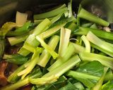 小松菜と干し椎茸の煮物作り方6写真