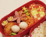 中学生(1年)のお弁当4作り方2写真