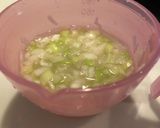 簡単さっぱりレモンダレ＊夏の彩り豚バラ丼作り方4写真