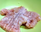 柔らか鶏つくねハンバーグ　パンケーキ風作り方1写真