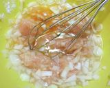 柔らか鶏つくねハンバーグ　パンケーキ風作り方4写真