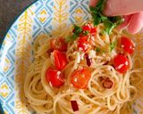 ミニトマトペペロンチーノ作り方11写真