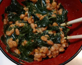 簡単！美味しい！納豆とわかめの酢味噌和え作り方2写真
