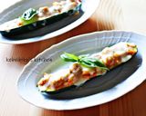 醤油麹トマトソースでズッキーニボート作り方6写真