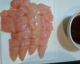 簡単！めちゃうま！鶏ささみの照りマヨ焼き作り方1写真