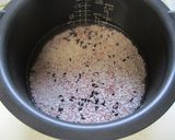 炊飯器で鶏味噌チャーシューと黒米おこわ♪作り方4写真