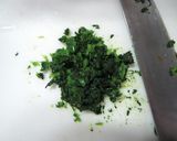 ほうれん草のジェノベーゼパスタ作り方1写真