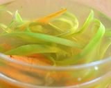 こんにゃくそうめんの冷麺風♪作り方2写真