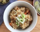炊飯器で炊く！豚ひき肉の中華おこわ作り方8写真