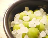 炊飯器in☺︎簡単梅シロップ ⋆*作り方3写真