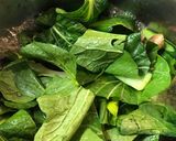 小松菜と干し椎茸の煮物作り方7写真
