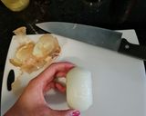 玉ねぎステーキ(玉ねぎ1個)作り方2写真