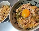 煮汁活用！スタミナ豚丼or牛丼！作り方6写真