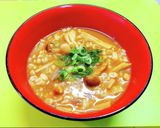 なめこ大根の味噌雑炊作り方3写真