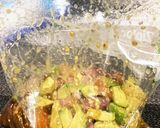 刺身とアボカドのめんつゆ漬け丼作り方4写真