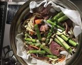 豚タンの塩レモン炒め作り方6写真