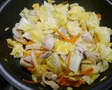 盛岡じゃじゃ麺味噌！野菜炒め作り方4写真