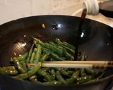 インゲン豆のガーリックバター炒め作り方6写真