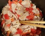 夏野菜と昆布茶で♬トマたま酸辣湯つけ麺作り方5写真