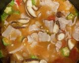 夏野菜と昆布茶で♬トマたま酸辣湯つけ麺作り方6写真
