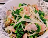 ほうれん草とベーコンのコンソメバター炒め作り方6写真
