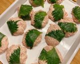 大葉香る♪ヘルシーふっくらつくね作り方4写真