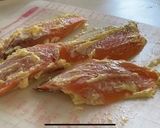 簡単♪サーモンのバジルチーズパン粉焼き作り方2写真