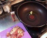 ズッキーニとチキンのトマトパスタ作り方1写真