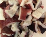 タコ頭の辛子マヨあえ作り方6写真