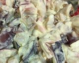 タコ頭の辛子マヨあえ作り方11写真