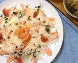 サーモンとチーズのカルパッチョおもてなし作り方12写真