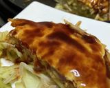 我が家流　広島焼き(^^)作り方15写真