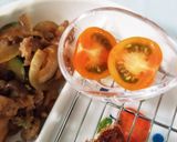 しめじズッキーニ玉ねぎひき肉しょうが焼き作り方8写真