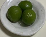 青梅の翡翠煮(甘露煮)作り方12写真
