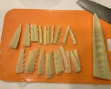 超簡単　真竹/淡竹(筍)の土佐煮風作り方1写真