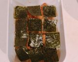 レンジで簡単!キンパ風ミルフィーユ弁当作り方4写真