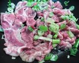 豚ニラ味噌炒め！作り方3写真