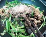 豚ニラ味噌炒め！作り方6写真